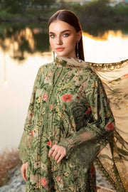 Maria.B MPrints Embroidered Lawn Unstitched 3Pc Suit MPT-2508-B