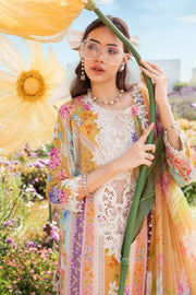 Maria.B MPrints Embroidered Lawn Unstitched 3Pc Suit MPT-2509-A