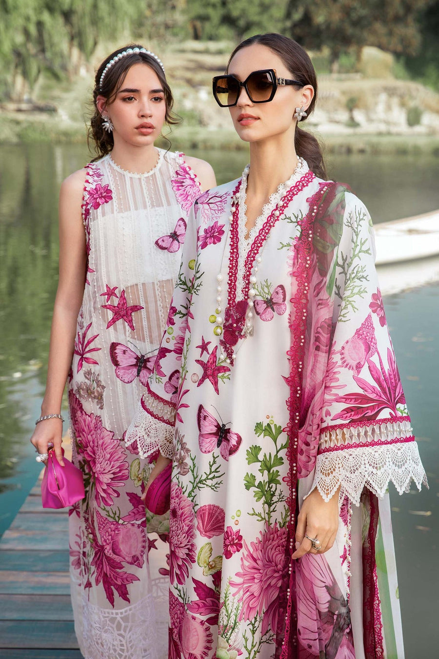 Maria.B MPrints Embroidered Lawn Unstitched 3Pc Suit MPT-2510-A