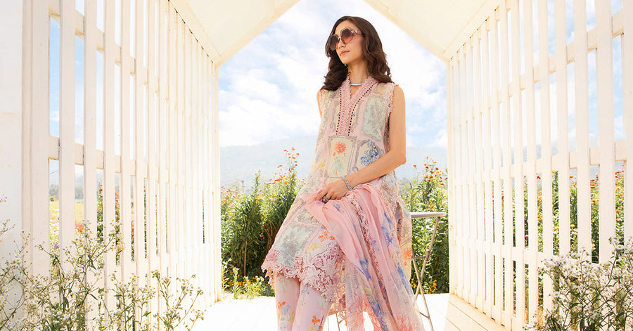 Maria.B MPrints Embroidered Lawn Unstitched 3Pc Suit MPT-2511-A