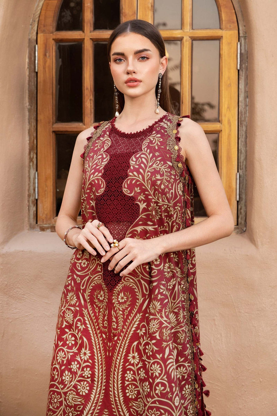 Maria.B MPrints Embroidered Lawn Unstitched 3Pc Suit MPT-2512-A