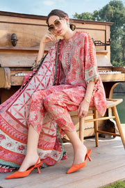 Maria.B MPrints Embroidered Lawn Unstitched 3Pc Suit MPT-2513-A