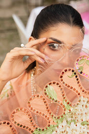 Maria.B MPrints Embroidered Lawn Unstitched 3Pc Suit MPT-2602-A