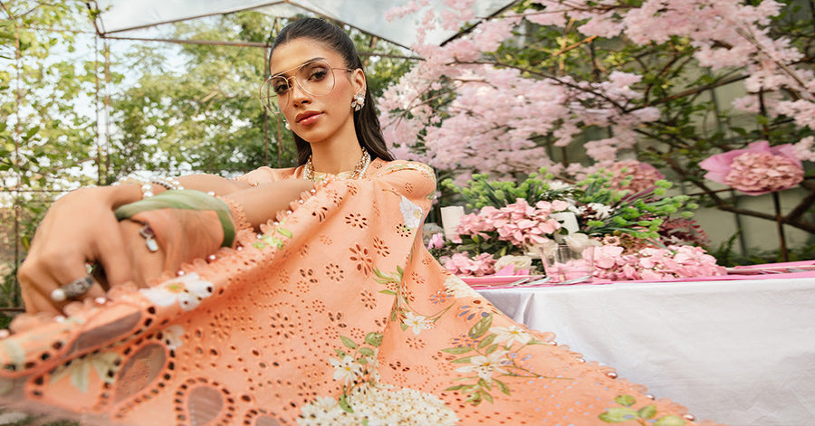 Maria.B MPrints Embroidered Lawn Unstitched 3Pc Suit MPT-2602-A