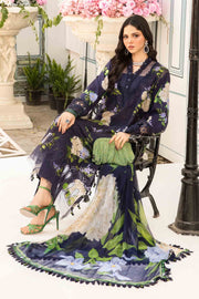 Maria.B MPrints Embroidered Lawn Unstitched 3Pc Suit MPT-2602-B