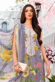 Maria.B MPrints Embroidered Lawn Unstitched 3Pc Suit MPT-2604-A