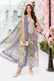 Maria.B MPrints Embroidered Lawn Unstitched 3Pc Suit MPT-2604-A