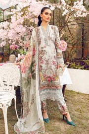 Maria.B MPrints Embroidered Lawn Unstitched 3Pc Suit MPT-2605-B