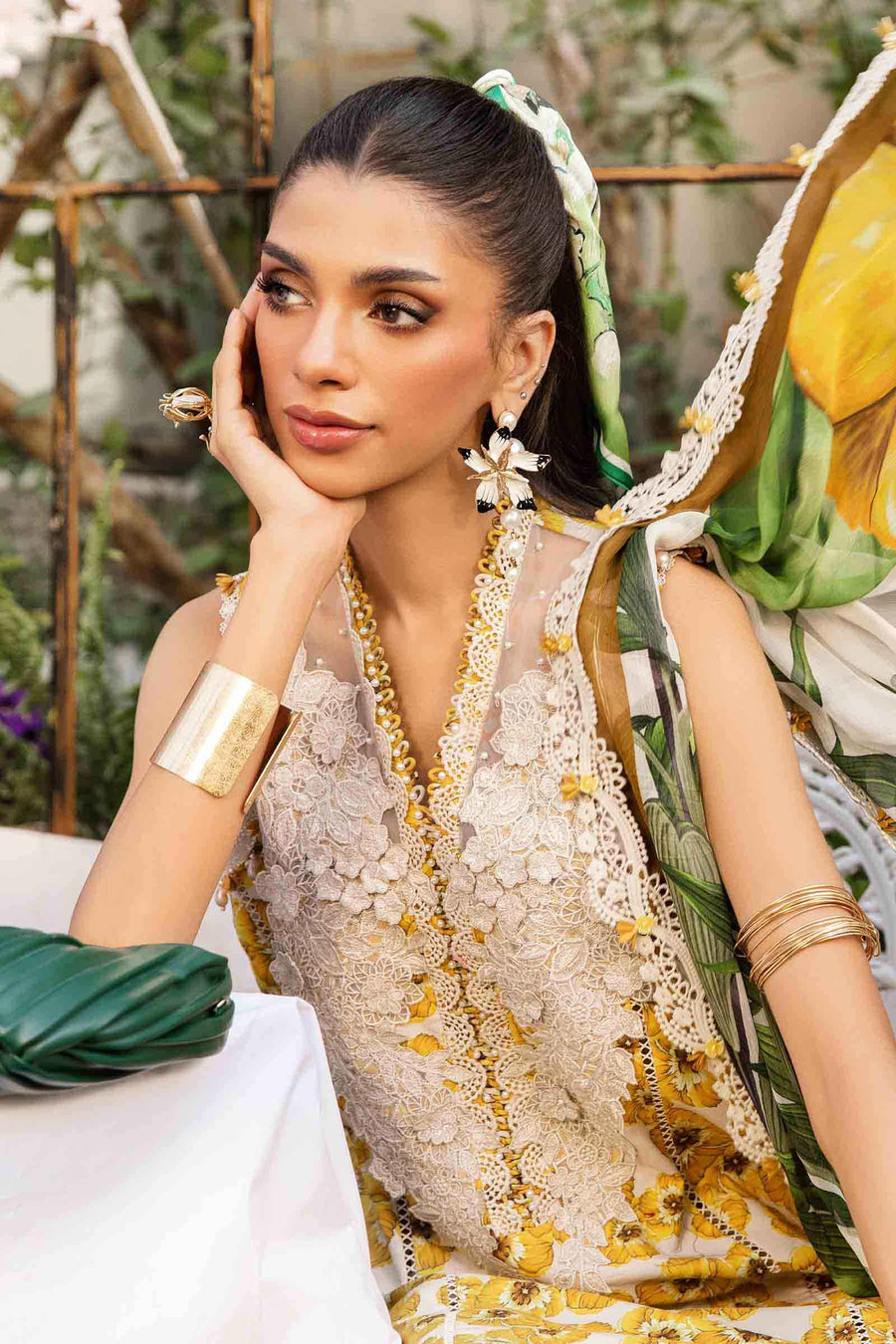 Maria.B MPrints Embroidered Lawn Unstitched 3Pc Suit MPT-2606-A
