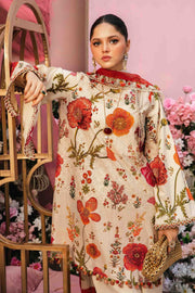 Maria.B MPrints Embroidered Lawn Unstitched 3Pc Suit MPT-2607-A