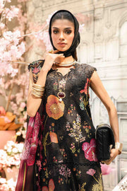 Maria.B MPrints Embroidered Lawn Unstitched 3Pc Suit MPT-2607-B