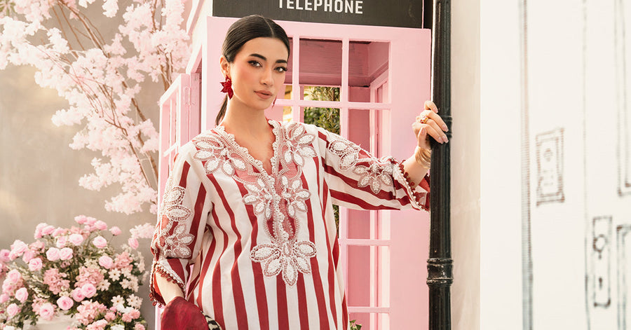 Maria.B MPrints Embroidered Lawn Unstitched 3Pc Suit MPT-2609-A