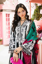 Maria.B MPrints Embroidered Lawn Unstitched 3Pc Suit MPT-2609-B