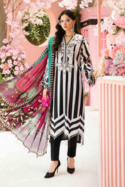 Maria.B MPrints Embroidered Lawn Unstitched 3Pc Suit MPT-2609-B