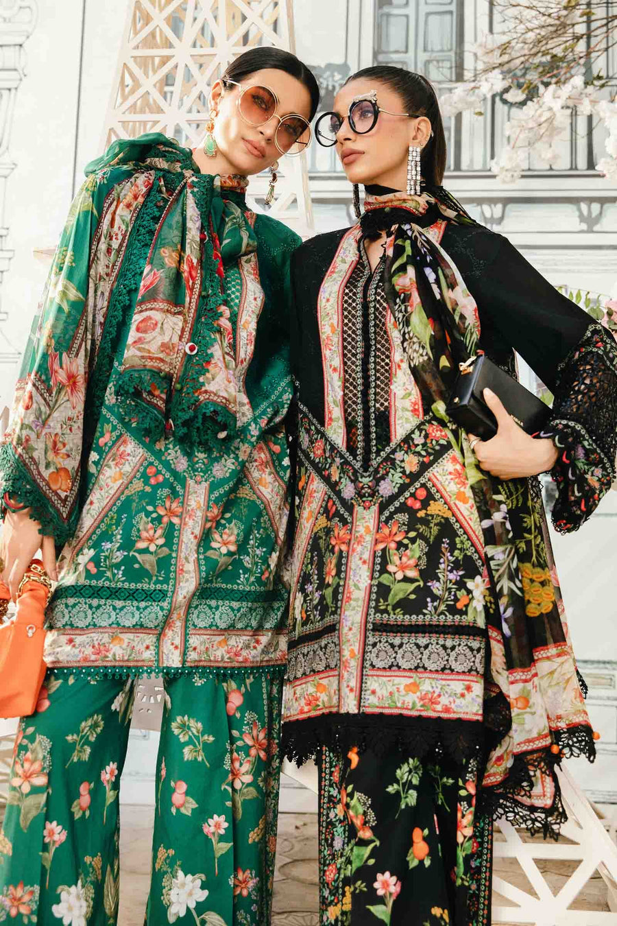 Maria.B MPrints Embroidered Lawn Unstitched 3Pc Suit MPT-2610-A