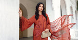 Maria.B MPrints Embroidered Cambric Unstitched 3Pc Suit MPT-2701-B