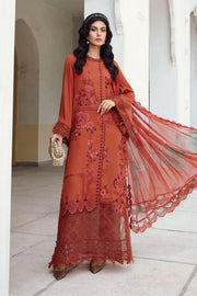 Maria.B MPrints Embroidered Cambric Unstitched 3Pc Suit MPT-2701-B