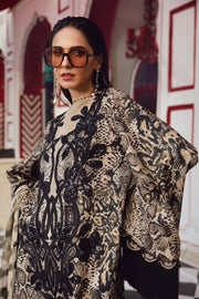 Maria.B MPrints Embroidered Linen Unstitched 3Pc Suit MPT-2702-B
