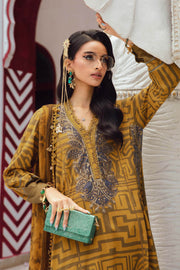 Maria.B MPrints Embroidered Cambric Unstitched 3Pc Suit MPT-2703-A