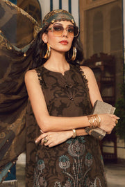 Maria.B MPrints Embroidered Cambric Unstitched 3Pc Suit MPT-2704-A