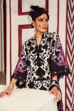 Maria.B MPrints Embroidered Cambric Unstitched 3Pc Suit MPT-2704-B