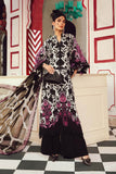 Maria.B MPrints Embroidered Cambric Unstitched 3Pc Suit MPT-2704-B