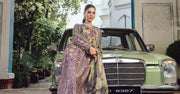 Maria.B MPrints Embroidered Cambric Unstitched 3Pc Suit MPT-2706-B