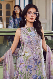 Maria.B MPrints Embroidered Cambric Unstitched 3Pc Suit MPT-2708-A