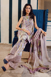 Maria.B MPrints Embroidered Cambric Unstitched 3Pc Suit MPT-2708-A