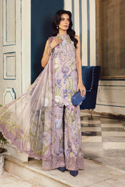 Maria.B MPrints Embroidered Cambric Unstitched 3Pc Suit MPT-2708-A