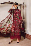 Maria.B MPrints Embroidered Cambric Unstitched 3Pc Suit MPT-2709-A