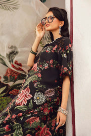 Maria.B MPrints Embroidered Cambric Unstitched 3Pc Suit MPT-2709-B