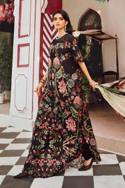 Maria.B MPrints Embroidered Cambric Unstitched 3Pc Suit MPT-2709-B
