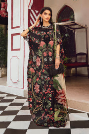 Maria.B MPrints Embroidered Cambric Unstitched 3Pc Suit MPT-2709-B
