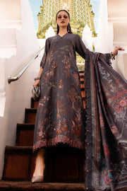 Maria.B MPrints Embroidered Twill Linen Unstitched 3Pc Suit MPT-2801-B