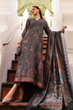 Maria.B MPrints Embroidered Twill Linen Unstitched 3Pc Suit MPT-2801-B