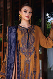 Maria.B MPrints Embroidered Twill Linen Unstitched 3Pc Suit MPT-2803-A