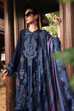 Maria.B MPrints Embroidered Twill Linen Unstitched 3Pc Suit MPT-2803-B