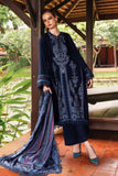 Maria.B MPrints Embroidered Twill Linen Unstitched 3Pc Suit MPT-2803-B
