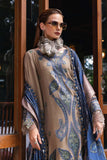 Maria.B MPrints Embroidered Twill Linen Unstitched 3Pc Suit MPT-2806-A