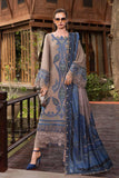 Maria.B MPrints Embroidered Twill Linen Unstitched 3Pc Suit MPT-2806-A