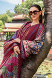 Maria.B MPrints Embroidered Twill Linen Unstitched 3Pc Suit MPT-2807-A