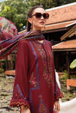 Maria.B MPrints Embroidered Twill Linen Unstitched 3Pc Suit MPT-2807-A