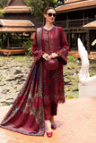 Maria.B MPrints Embroidered Twill Linen Unstitched 3Pc Suit MPT-2807-A