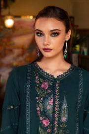 Maria.B MPrints Embroidered Twill Linen Unstitched 3Pc Suit MPT-2807-B