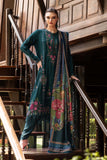 Maria.B MPrints Embroidered Twill Linen Unstitched 3Pc Suit MPT-2807-B