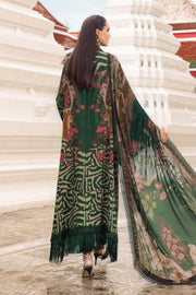 Maria.B MPrints Embroidered Linen Unstitched 3Pc Suit MPT-2810-A