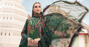 Maria.B MPrints Embroidered Linen Unstitched 3Pc Suit MPT-2810-A