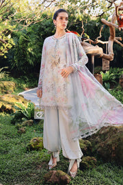 Maria.B MPrints Embroidered Lawn Unstitched 3Pc Suit MPT-2901-A