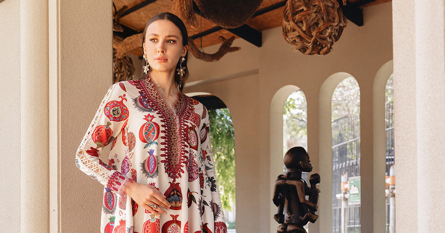 Maria.B MPrints Embroidered Lawn Unstitched 3Pc Suit MPT-2903-A